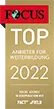Focus - Top Anbieter für Weiterbildung 2022